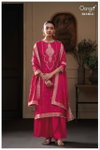 Tiyah 4146 By Ganga Viscose Woven Silk Designer Salwar Suits Exporters In India